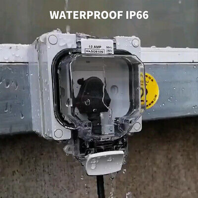 SAA 3 Pin 10 Amp 10A Power Inlet Weatherproof IP66 for Motorhome Caravan RV 250V