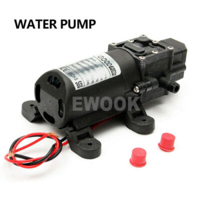 12V Water Pump 6L/Min 70W 130PSI Pressure Self-Priming Caravan Camping Boat OZ