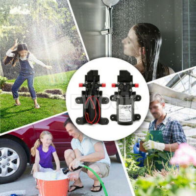 12V Water Pump 6L/Min 70W 130PSI Pressure Self-Priming Caravan Camping Boat OZ