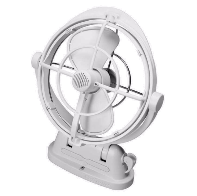 GENUINE - Caframo Sirocco II 12/24V Fan - White Color AUS in Stock