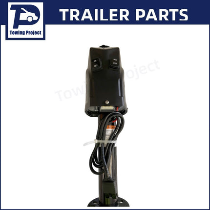Black Jack 12V DC Electric Caravan Jack 1600kg Trailer Jack Jockey Leg Stand AU