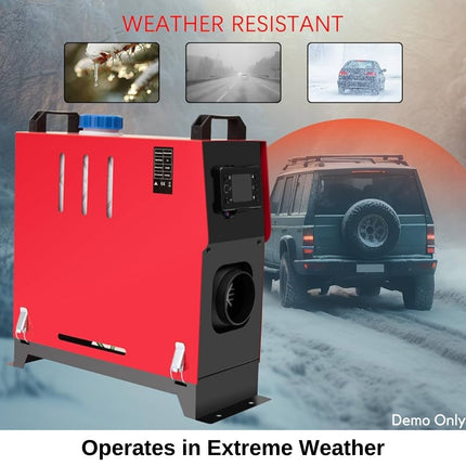 Diesel Heater Portable 5kw Caravan Motorhome LCD Display Truck Bus Air Heating